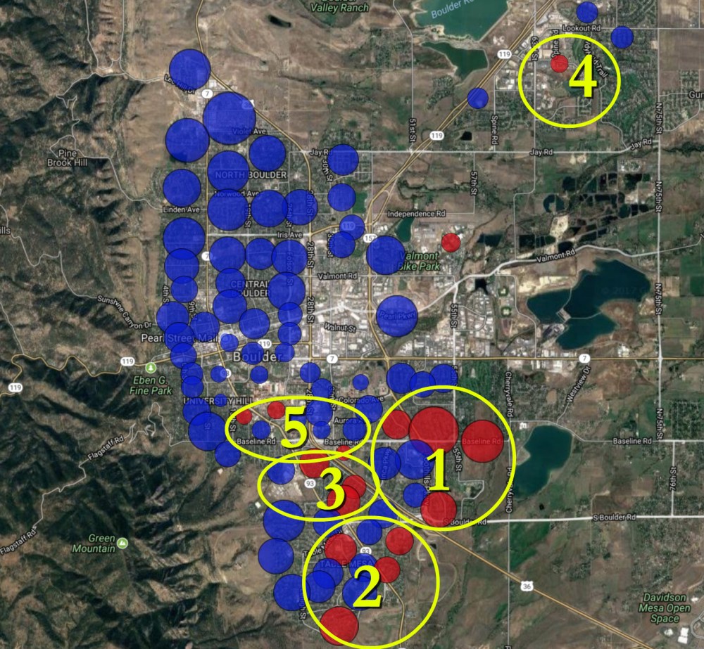 Boulder election map